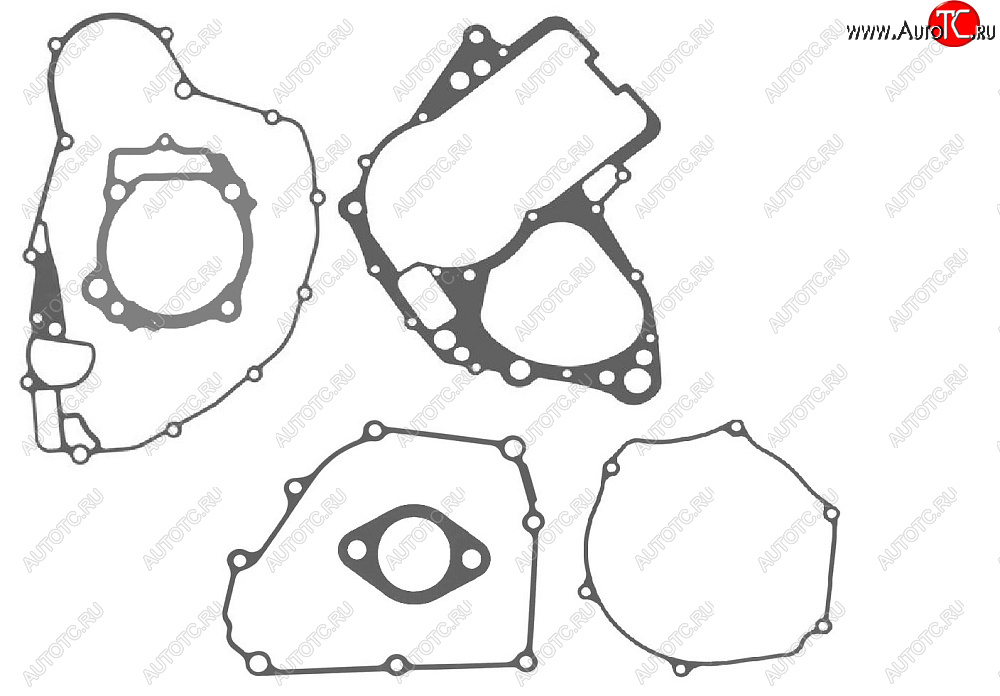 2 159 р. Комплект прокладок CHAKIN для мотоцикла Suzuki RMX450 10-11, RMZ450 08-15  00ks-017  с доставкой в г. Керчь