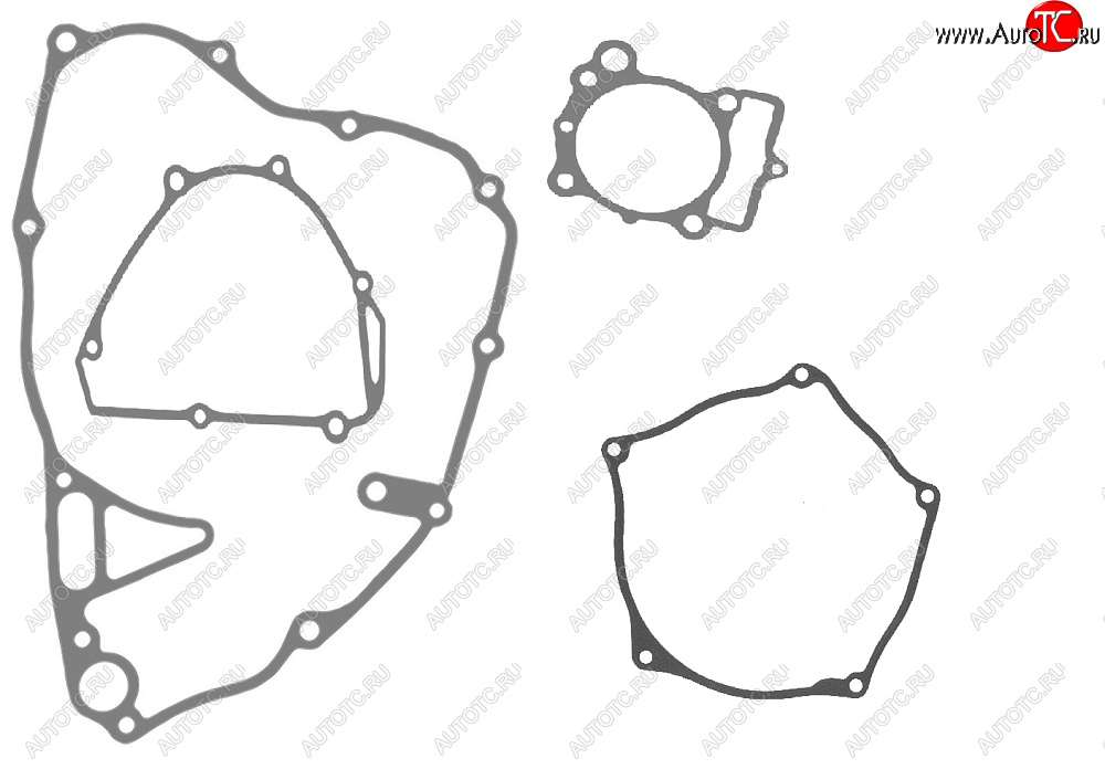 1 339 р. Комплект прокладок CHAKIN для мотоцикла Kawasaki KX250F 09-16  00kk-007  с доставкой в г. Керчь