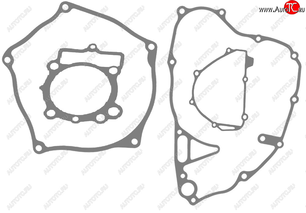 1 589 р. Комплект прокладок CHAKIN для мотоцикла Kawasaki KX250F 17-18  00kk-010  с доставкой в г. Керчь