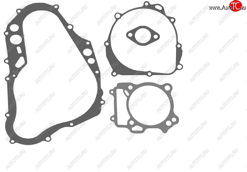 1 289 р. Комплект прокладок CHAKIN для мотоцикла Kawasaki KLX400RSR 03-04,Suzuki DRZ400E 00-07  00kk-012  с доставкой в г. Керчь