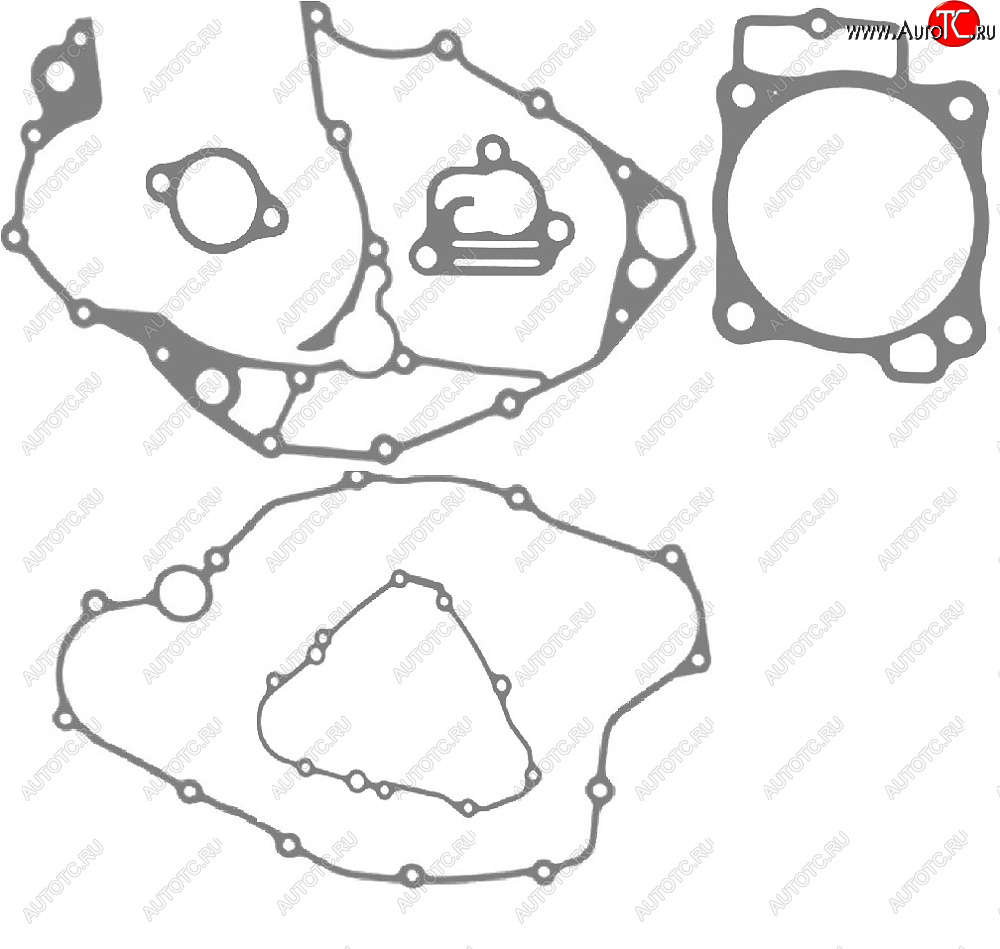 2 599 р. Комплект прокладок CHAKIN для мотоцикла Honda CRF450R 17-18  00kh-021  с доставкой в г. Керчь