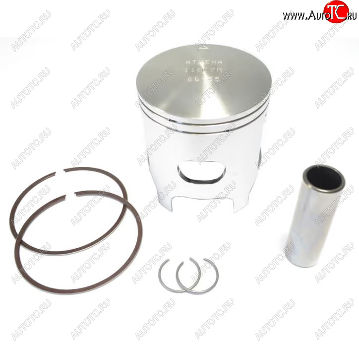 11 599 р. Поршень кованный Athena Yamaha YZ250 99-23, YZ250X 16-22  (A 66,34мм)  s4f06640019a  с доставкой в г. Керчь