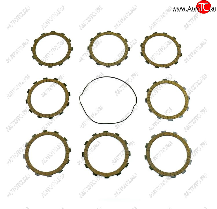 10 019 р. Компл. фрикц. дисков сцепл.+прокладка Athena KTM SX-F250 13-15,SX-F350 11-15  p40230024  с доставкой в г. Керчь