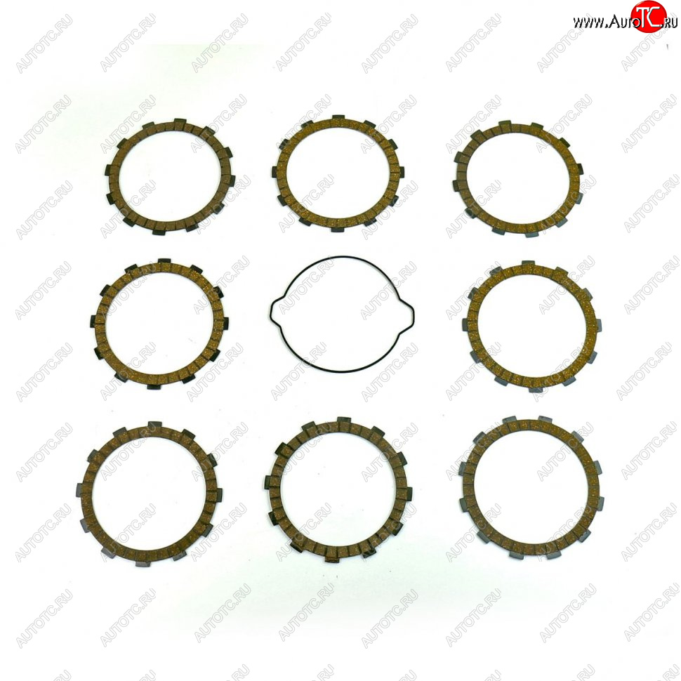 8 699 р. Компл. фрикц. дисков сцепл.+прокладка Athena KTM SX250 17-23,EXC250300 17-23  p40230026  с доставкой в г. Керчь