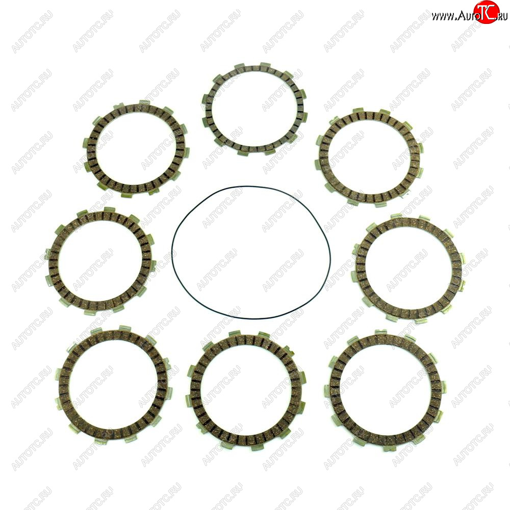 6 549 р. Компл. фрикц. дисков сцепл.+прокладка Athena Honda CRF250R 11-17  p40230056  с доставкой в г. Керчь