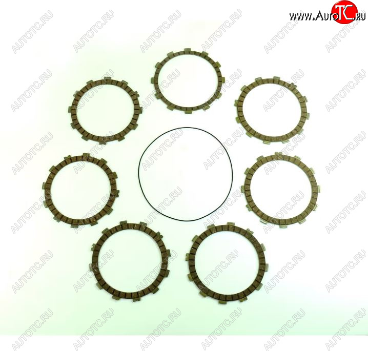 6 449 р. Компл. фрикц. дисков сцепл.+прокладка Athena Honda CRF450R 17-20, CRF450RX 17-20, CRF450X 17-22  p40230114  с доставкой в г. Керчь