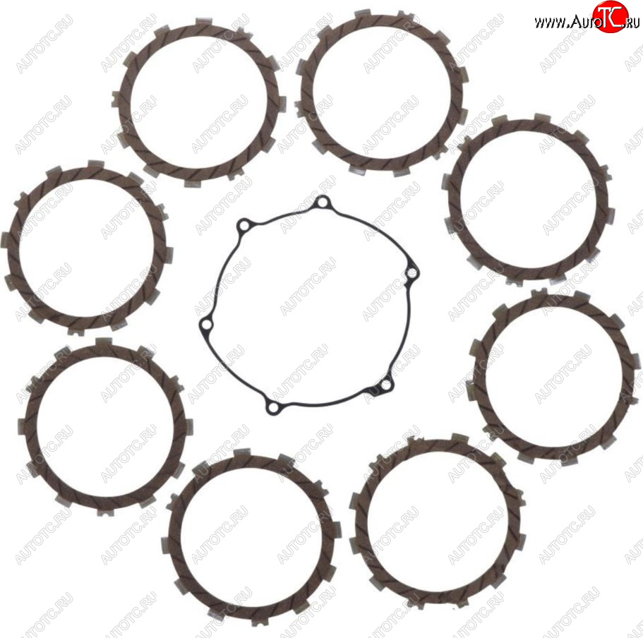 8 449 р. Компл. фрикц. дисков сцепл.+прокладка Athena Yamaha YZ250F 19-23  p40230118  с доставкой в г. Керчь