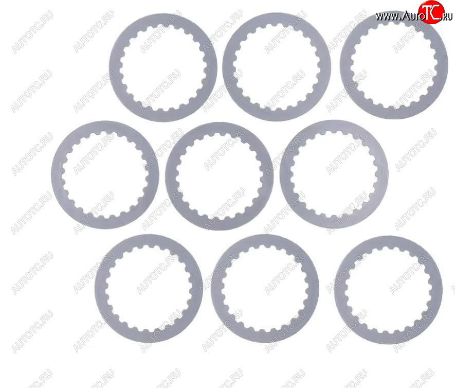 5 749 р. Компл. стальных дисков сцепления Athena KTM SX-F450 12-23, EXC-F450 17-23, EXC-F350 12-23  p40240012  с доставкой в г. Керчь
