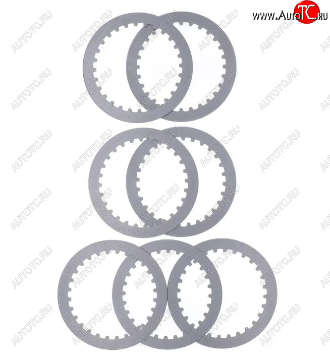 2 299 р. Компл. стальных дисков сцепления Athena Honda CRF450R 02-16, CRF450RRX 21-22, CRF450X 05-17  p40240029  с доставкой в г. Керчь