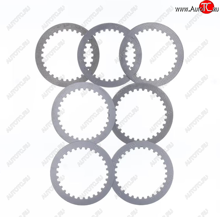 2 599 р. Компл. стальных дисков сцепления Athena Yamaha WR450F 05-18, YZ450FX 16-18  p40240041  с доставкой в г. Керчь