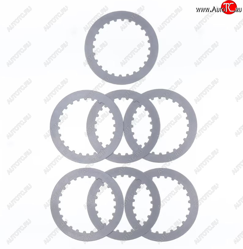 3 579 р. Компл. стальных дисков сцепления Athena Honda CRF250R 04-21, CRF250RX 19-21, CRF250X 04-17  p40240050  с доставкой в г. Керчь