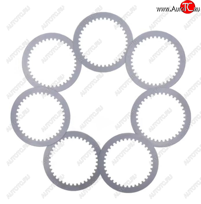 4 399 р. Компл. стальных дисков сцепления Athena Kawasaki KX450F 06-20, KLX450R 08-21, DRZ400 00-22,KLX400 03  p40240052  с доставкой в г. Керчь