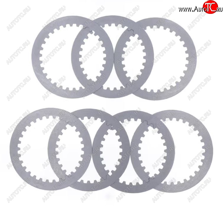 4 799 р. Компл. стальных дисков сцепления Athena Yamaha YZ450F 07-22,YZ450FX 19-22, YZ250 94-22, YZ250X 16-22  p40240061  с доставкой в г. Керчь