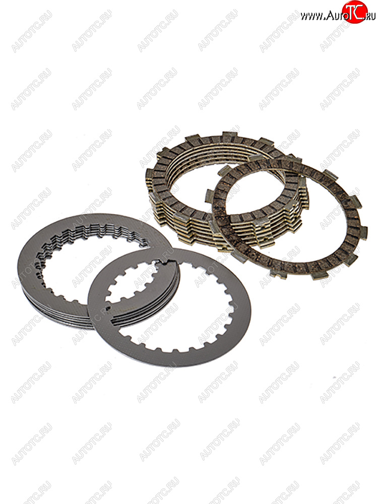 9 859 р. Комплект дисков сцепления BWX Honda CRF250R 18-19, CRF250RX 2019  clk30016b  с доставкой в г. Керчь