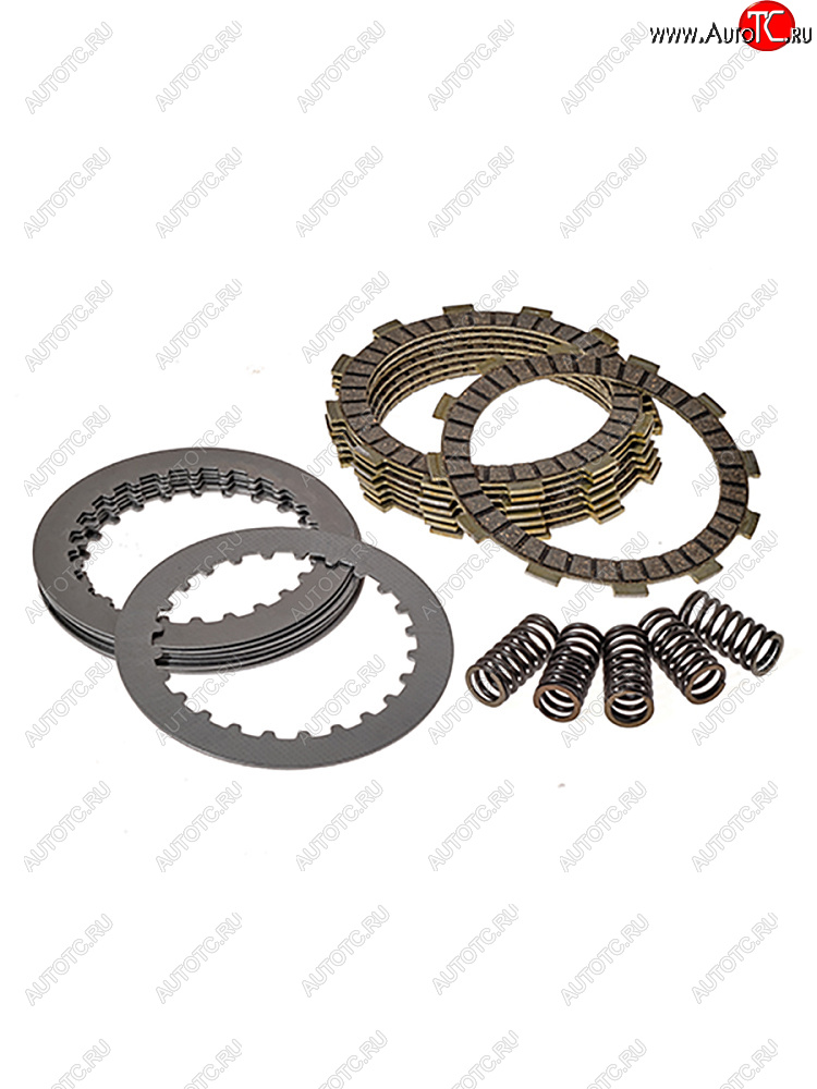 9 339 р. Комплект дисков сцепления BWX KTM SX-F250 05-12, EXC-F250 07-13, Husaberg FE250 2013  clk60009  с доставкой в г. Керчь