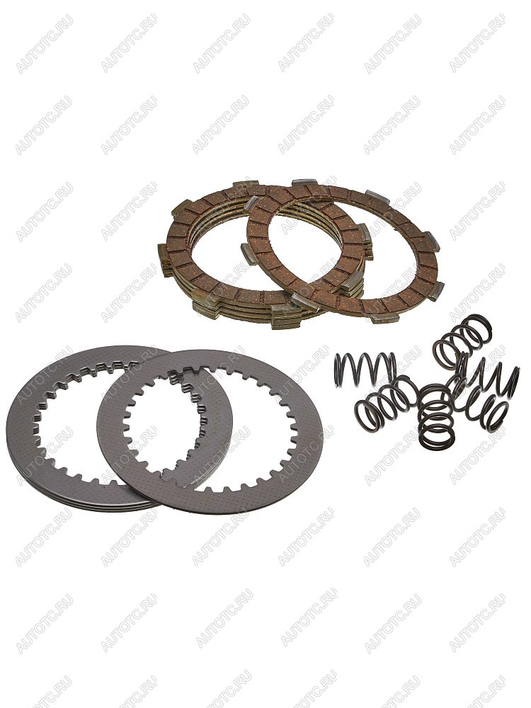 4 559 р. Комплект дисков сцепления BWX Kawasaki KX65 00-23, KX60 88-04, Suzuki RM6065 03-05  clk50001  с доставкой в г. Керчь