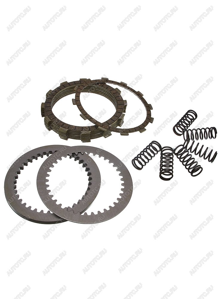 10 199 р. Комплект дисков сцепления BWX Suzuki DRZ400 00-23, Kawasaki KLX400R 03-05, KFX400 03-04  clk50011  с доставкой в г. Керчь