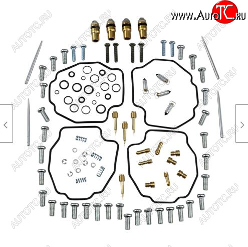 13 249 р. Ремкомплект карбюратора ALL BALLS Yamaha VMX12 V-Max 93-05 (26-1675)  26-1675  с доставкой в г. Керчь