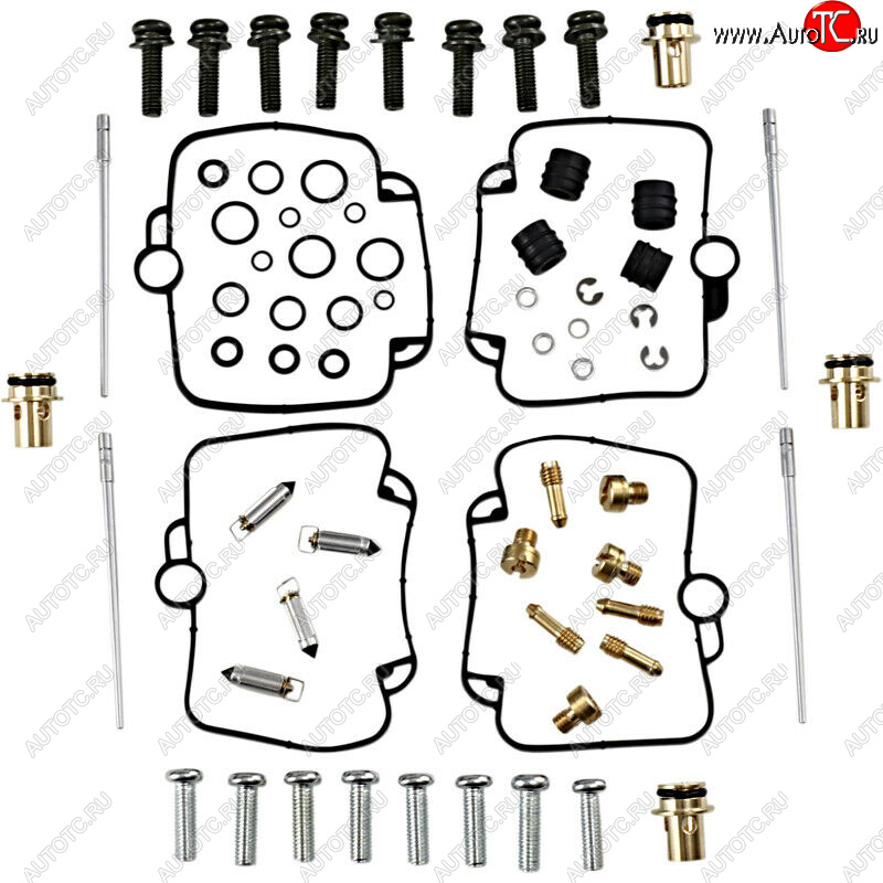 12 519 р. Ремкомплект карбюратора ALL BALLS Suzuki GSX-R750 93-95 (26-1712)  26-1712  с доставкой в г. Керчь
