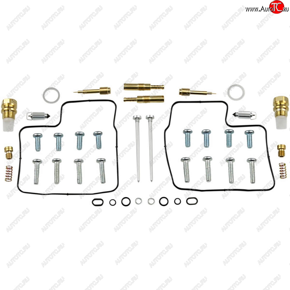 10 899 р. Ремкомплект карбюратора Parts Unlimited Honda VT600C Shadow 88-98, VT600CD 93-98 (26-1603)  10031292  с доставкой в г. Керчь