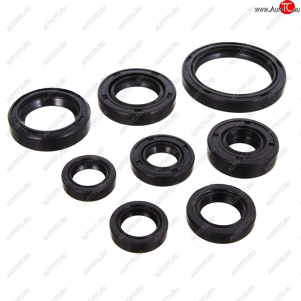 2 219 р. Комплект сальников двигателя BWX Yamaha WR450F 03-15, YZ450F 03-13 (822228)  osk90228  с доставкой в г. Керчь