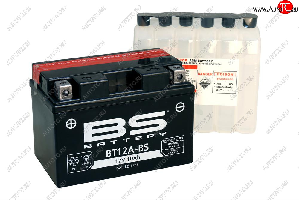 5 249 р. Аккумулятор BS-BATTERY BT12A-BSYT12A-BS  300602  с доставкой в г. Керчь