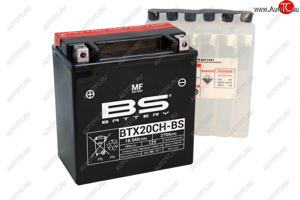 8 699 р. Аккумулятор BS-BATTERY BTX20CH-BSYTX20CH-BS  300616  с доставкой в г. Керчь