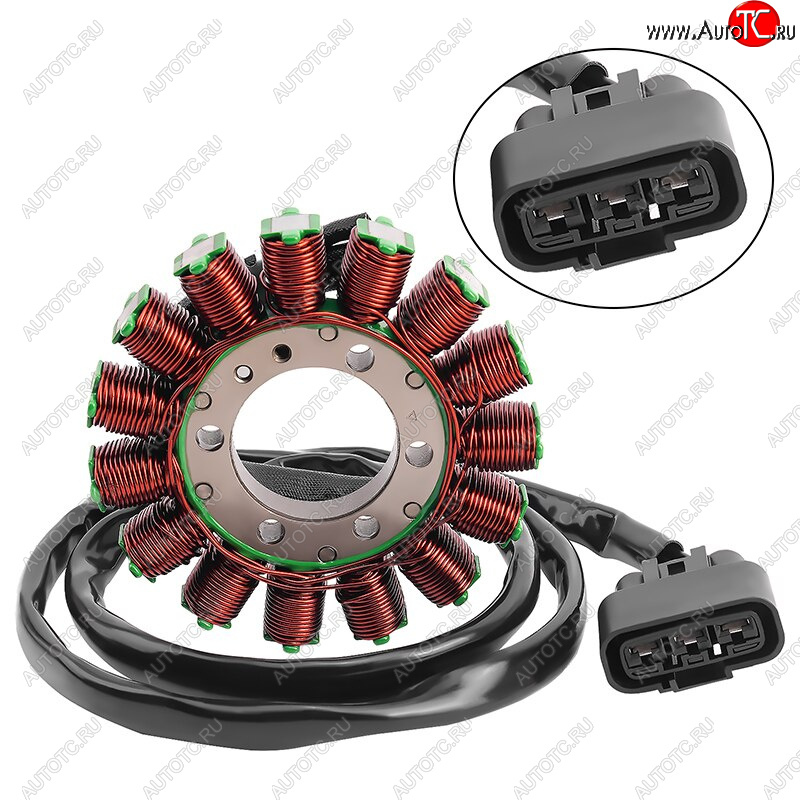 10 249 р. Статор генератора AHL BMW S1000RR 09-18, S1000R 13-18, S1000XR 15-17, HP4 (12317718420)  пм-00025384  с доставкой в г. Керчь