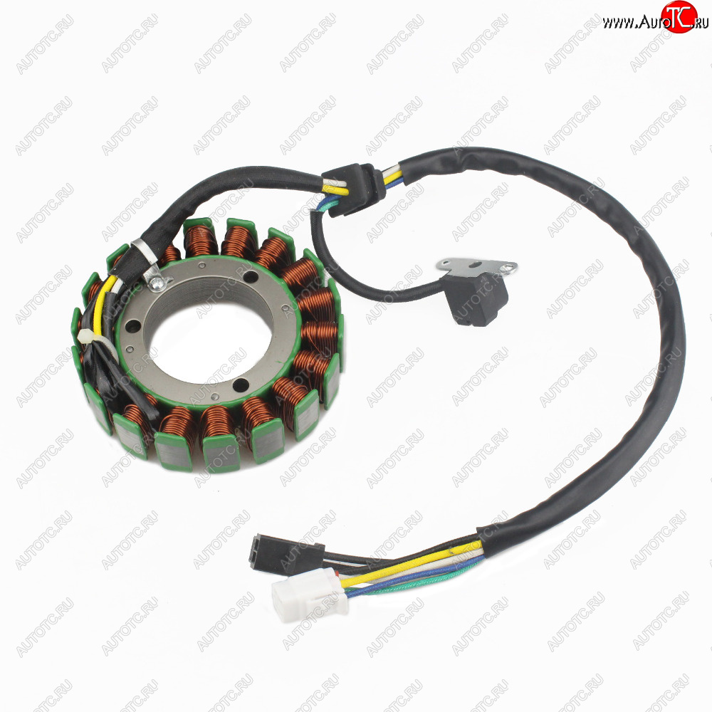 5 949 р. Статор генератора Suzuki LTA500 02-07,Arctic Cat TRV500 02-08,FIS400500 03-04,ATV400500 03-09 и др  пм-00028708  с доставкой в г. Керчь