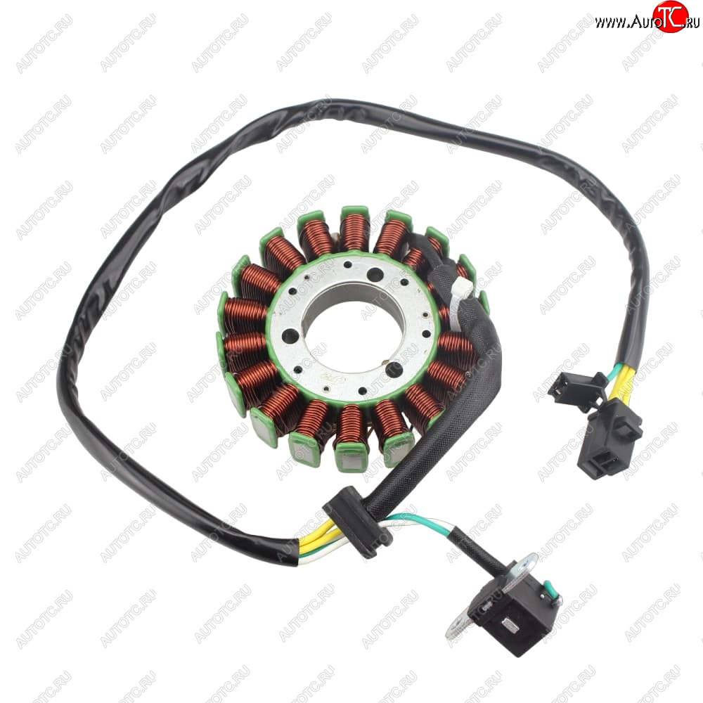5 249 р. Статор генератора Suzuki SV650 99-02, SV400 98-02 32101-19F00, 32101-19F10  пм-00028670  с доставкой в г. Керчь