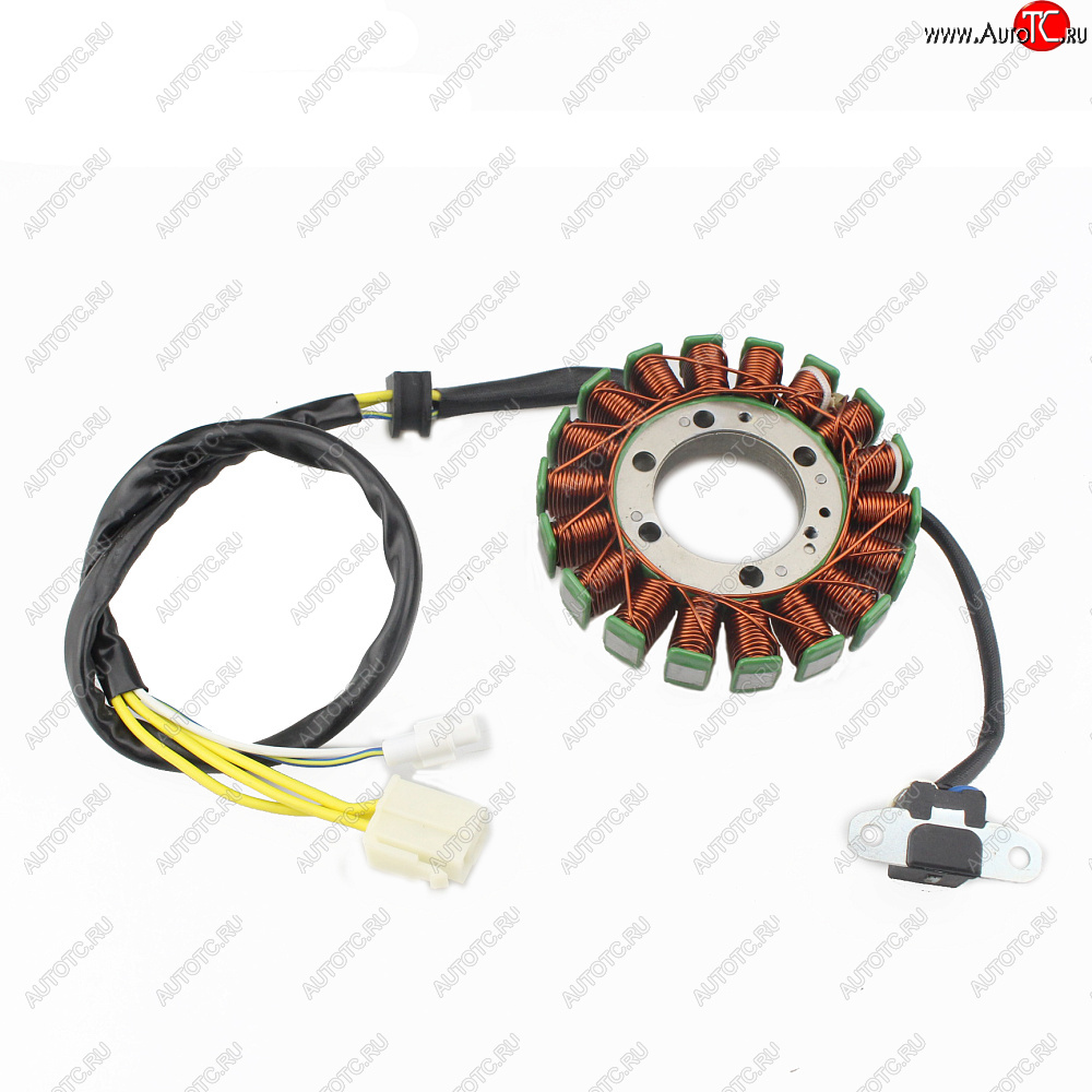 6 199 р. Статор генератора Suzuki LT-R450 06-11 32101-45G00, 32101-45G10, 32101-45G11  пм-00029724  с доставкой в г. Керчь