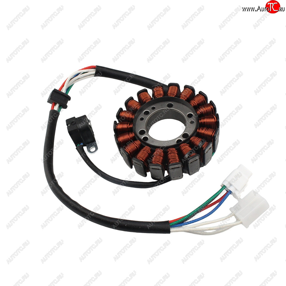 4 099 р. Статор генератора Suzuki LT-Z400Z 03-08, Kawasaki KSF400KFX400 03-07, Arctic Cat DVX400 04,06-08  пм-00029917  с доставкой в г. Керчь