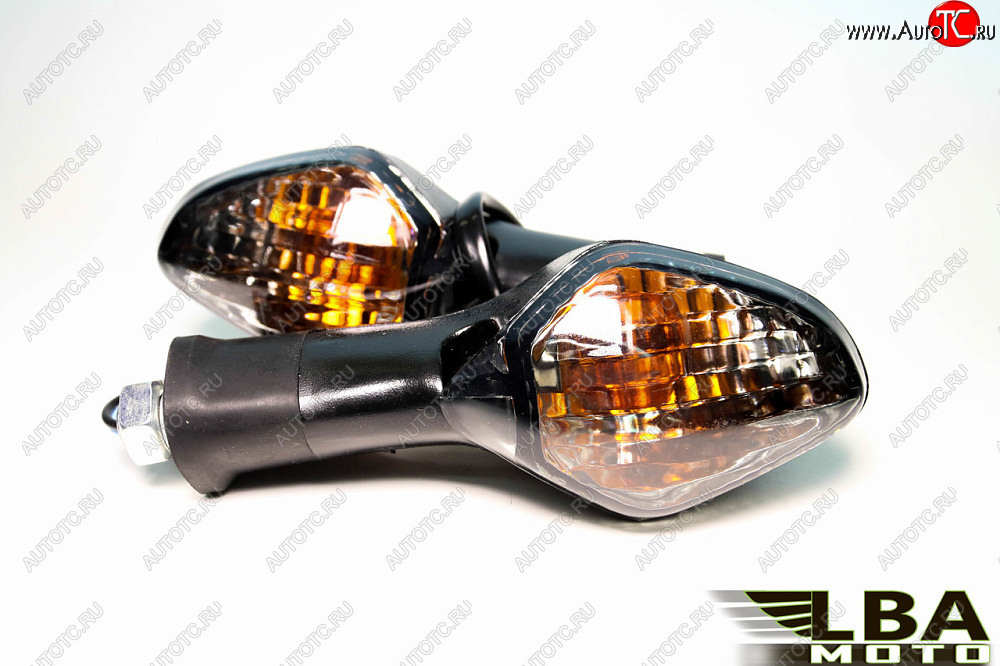 1 779 р. Поворотники Honda CRF250L 2013-2016 тёмные ПередЗад  пм-00008070  с доставкой в г. Керчь