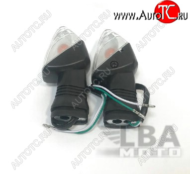 1 469 р. Поворотники Kawasaki Ninja ZX-6R, ZX-10R, Z1000, Z750, KLE 650 Versys Задние  пм-00016016  с доставкой в г. Керчь