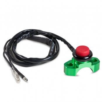 2 299 р. Выключатель двигателя SM-PARTS на рычаг сцепл.тормоза CNC зеленый  010263-290-4123  с доставкой в г. Керчь. Увеличить фотографию 1