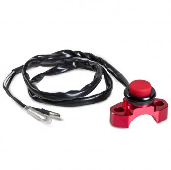1 599 р. Выключатель двигателя SM-PARTS на рычаг сцепл.тормоза CNC красный  010263-290-7106  с доставкой в г. Керчь. Увеличить фотографию 1