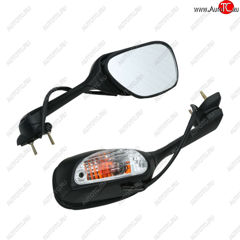 5 409 р. Зеркала для мотоцикла Suzuki GSX-R600750 11-23, GSX-R1000 09-16 с поворотниками  пм-00002254  с доставкой в г. Керчь