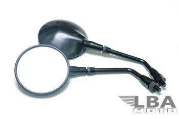 2 999 р. Зеркала для мотоцикла Honda CB1000, CB1300, CB600 Черные  пм-00001116  с доставкой в г. Керчь. Увеличить фотографию 1
