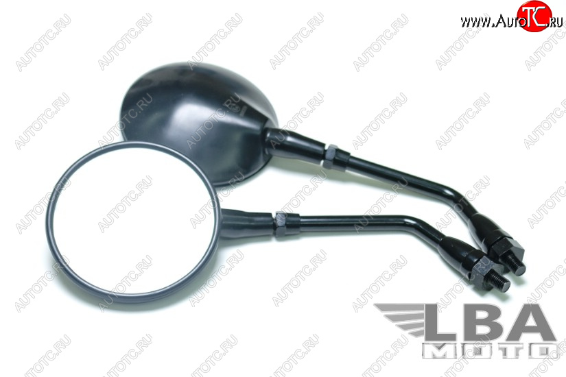 2 999 р. Зеркала для мотоцикла Honda CB1000, CB1300, CB600 Черные  пм-00001116  с доставкой в г. Керчь