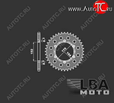 2 699 р. PBR Звезда задняя 860 42 C45  49 481  с доставкой в г. Керчь
