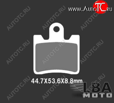 2 499 р. Тормозные колодки Nissin 2P-265NS (353)  28 560  с доставкой в г. Керчь