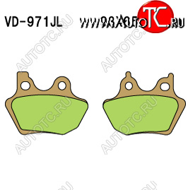 2 099 р. Тормозные колодки Vesrah VD-971JL  пм-00021431  с доставкой в г. Керчь