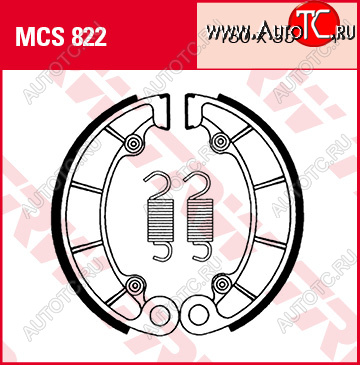4 819 р. Тормозные колодки TRW MCS822  mcs822  с доставкой в г. Керчь