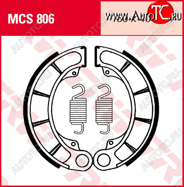 4 699 р. Тормозные колодки TRW MCS806  mcs806  с доставкой в г. Керчь