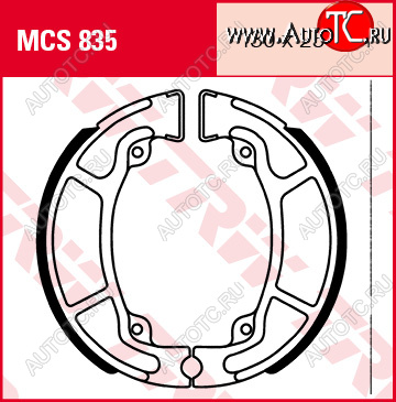 3 599 р. Тормозные колодки TRW MCS835  mcs835  с доставкой в г. Керчь