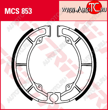 4 019 р. Тормозные колодки TRW MCS853  mcs853  с доставкой в г. Керчь