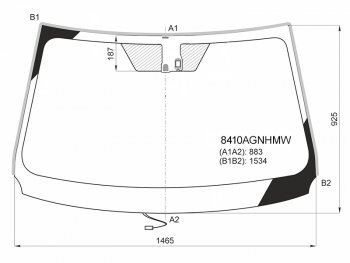 10 249 р. Стекло лобовое (Обогрев щеток Датчик дождя Молдинг) Toyota RAV4 (XA40) 12-19 FUYAO 8410AGNHMW  с доставкой в г. Керчь. Увеличить фотографию 1