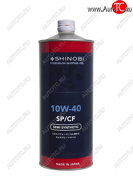 1 059 р. Масло моторное полусинтетическое SHINOBI SPCF 10W-40 1L SHINOBI SH0025  с доставкой в г. Керчь