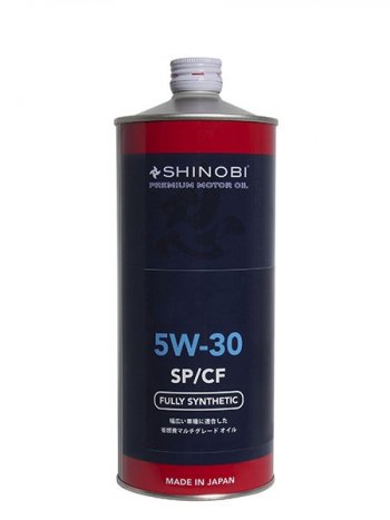 1 059 р. Масло моторное синтетическое SHINOBI SPGF-5CF 5W-30 1L SHINOBI SH0031  с доставкой в г. Керчь. Увеличить фотографию 1