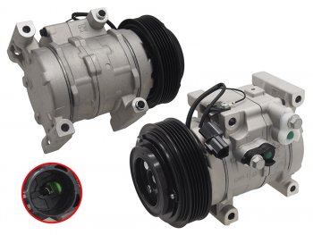 Компрессор кондиционера Hyundai Solaris 17-22  Kia Rio 16-22 SAT ST-245-0049